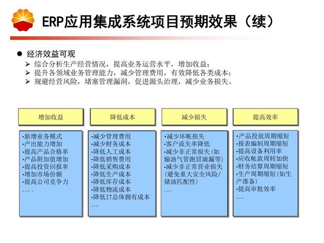 中国石油erp应用集成系统项目介绍ppt